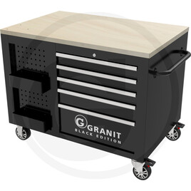 GRANIT BLACK EDITION Ultra 2.0 workshop trolley