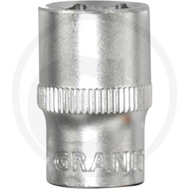 GRANIT BLACK EDITION 1/4" HeavyGrip socket, 6 mm