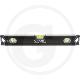 GRANIT BLACK EDITION Aluminium spirit level